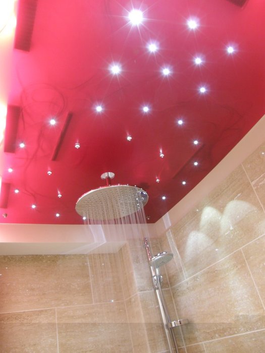 Mit der Brause in Aktion